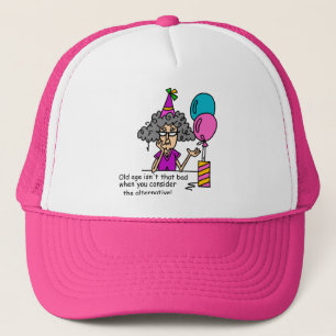 Boné Humor do alternativo do aniversário