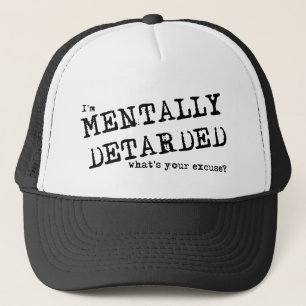 Boné Humor Engraçado Mentalmente Atarado