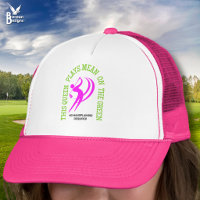 Humor Golfe Feminino RAINHA JOGA DURO NO GREEN