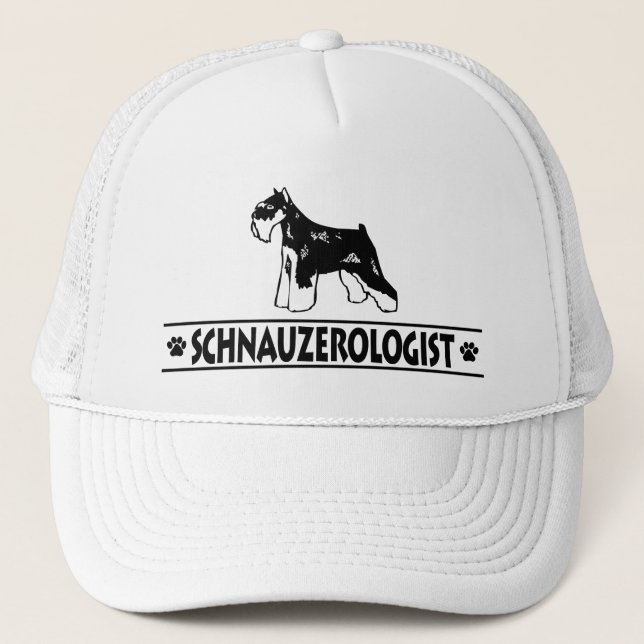 Boné Humorístico Miniatura Schnauzer (Frente)