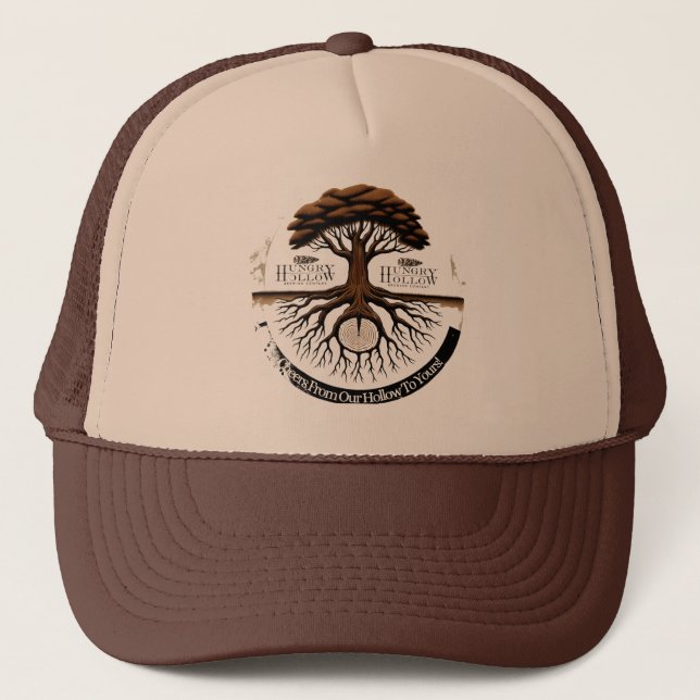 Boné Hungry Hollow Brewing Truckers Cap (Frente)