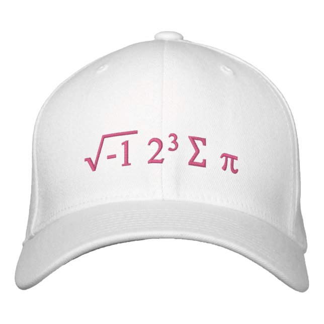 Boné I 8 sum pi - Eu comi uma Piada de matemática engra (Frente)