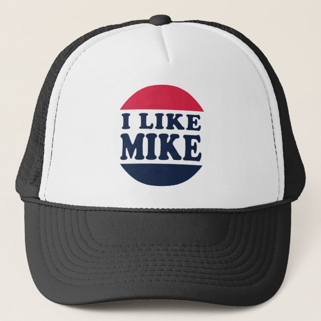 BONÉ I-LIKE-MIKE-BUTTON (Frente)