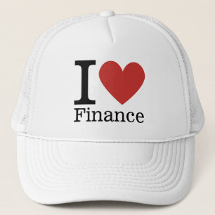 Boné I ❤️ Love Finance - Departamento de Finanças -