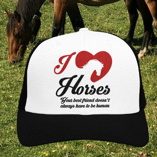 Boné I Love/Heart Horses