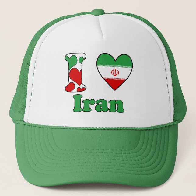 Boné I love Iran (Frente)