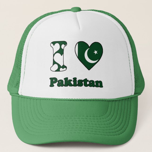 Boné I love Pakistan (Frente)