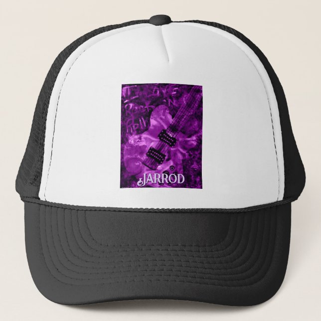 Boné I Love Rock 'N Roll Electric Guitar Personalized (Frente)