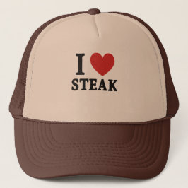 Boné I Love Steak – Funny Meat Lover & BBQ Shirt