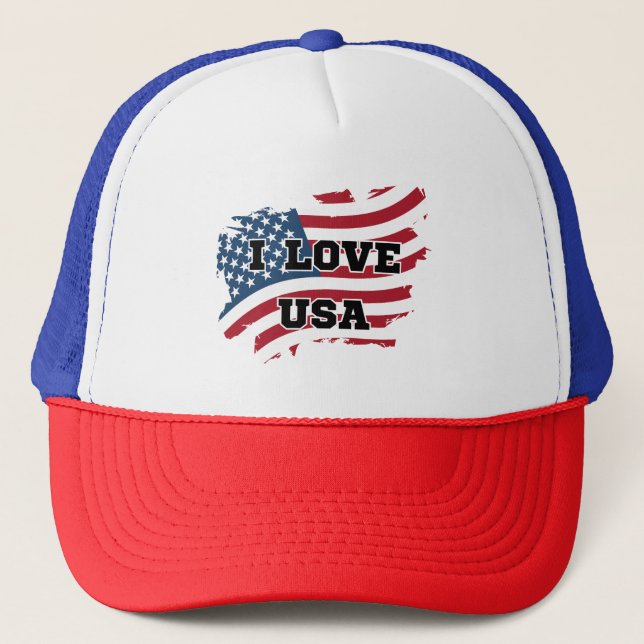 Boné I Love USA (Frente)