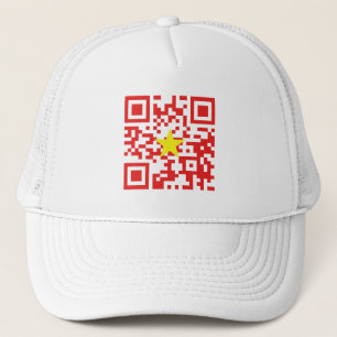 Boné I Love Vietnam (Tôi Yêu Viet Nam) Flag QR