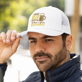 Boné I Make Beer Disappear, Funny Beer Lover T-Shirt