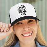 Boné I Need to Teach My Facial Expressions Funny Humor<br><div class="desc">Diseño con frase graciosa "I NEED TO TEACH MY FACIAL EXPRESSIONS HOW TO USE THEIR INSIDE VOICE" ideal para Hombres y mujeres amantes de las camisetas de humor y con frases sarcasticas y divertidas, ideal para regalar en cumpleaños, navidades, aniversarios, fin de curso o en cualquier ocasion. No dudes y...</div>