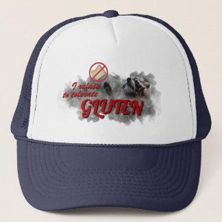 Boné I Refuse To Tolerate Gluten meme hat