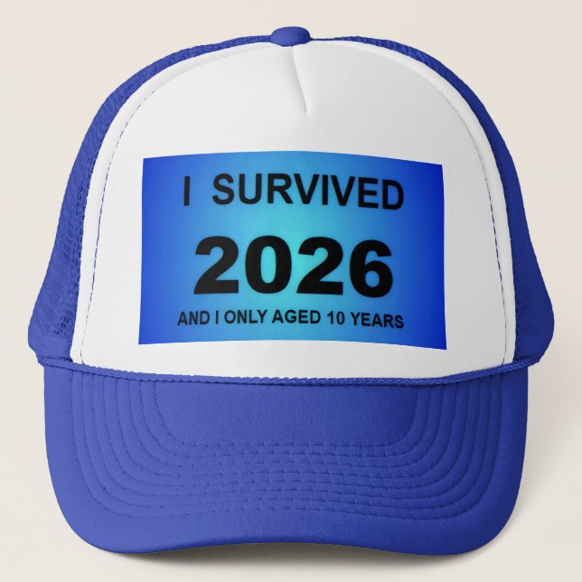 Boné I Survived 2026 (Frente)