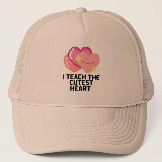 Boné I teach the cutest hearts (Frente)