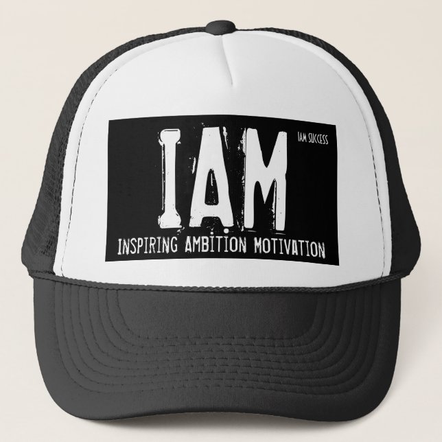 BONÉ IAM BLACK HAT (Frente)