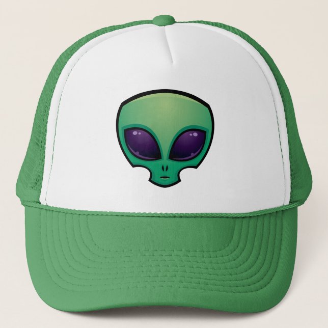 Boné Ícone Cabeça alienígena (Frente)