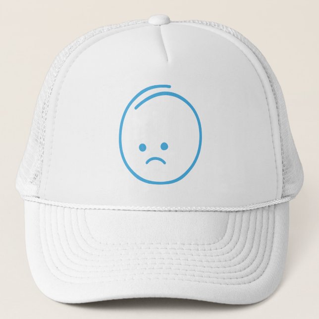 Boné Ícone de Tristeza Minimalista (Frente)