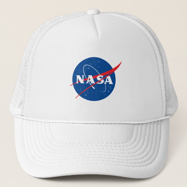 Boné Iconic NASA Baseball Hat (Rocket White) (Frente)