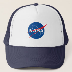 Boné Iconic NASA Baseball Hat (White/Night Sky Blue)