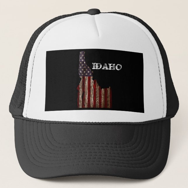 BONÉ IDAHO PATRIOT BURNT WOOD CLR (Frente)