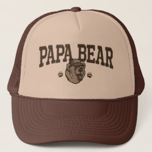 Boné Ideias do presente do urso da papá para o pai