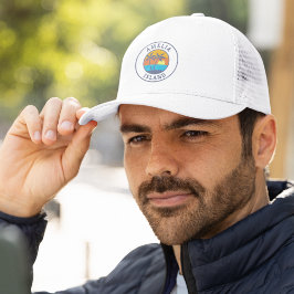 Boné Ilha Amelia, Estilo Clássico Desvanecido na Flórid