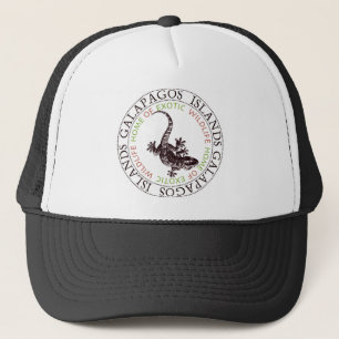 Boné Ilhas Galápagos Lizard Souvenir