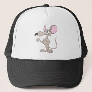 Boné Ilustração amigável do rato