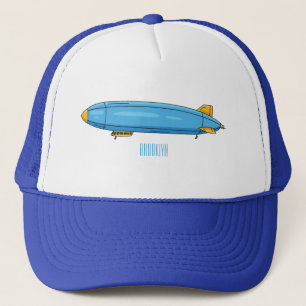 Boné Ilustração de desenho animado de nave