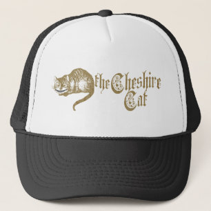 Boné Ilustração de Gato Vintage Cheshire