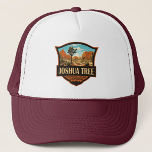 Boné Ilustração do Parque Nacional Joshua Tree