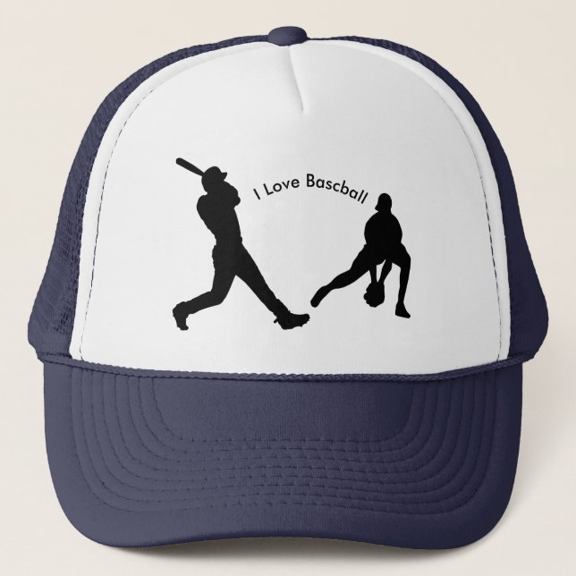 Boné Imagem de baseball para Trucker Hat (Frente)