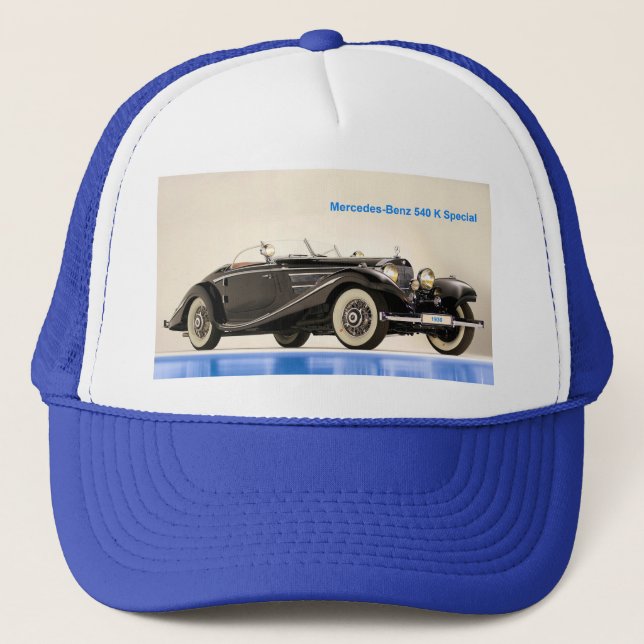 Boné Imagem de Carro Clássico para Trucker-Hat (Frente)