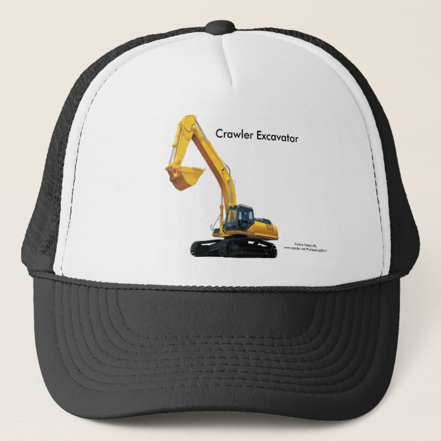 Boné Imagem do cavador do Crawler para Trucker-Hat (Frente)