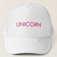 Imagem minimalista rosa-quente do Unicórnio engraç