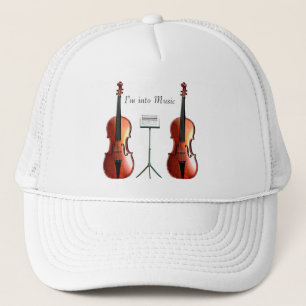 Boné Imagem musical para Trucker-Hat