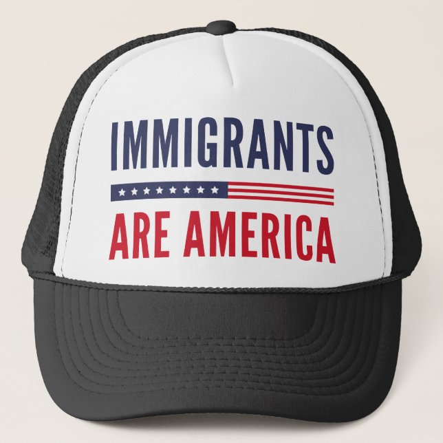 Boné Imigrantes São a América (Frente)