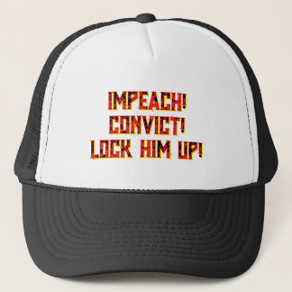 BONÉ IMPEACH! CONDENAR! TRANCAR ELE! CHAPÉU DE CAMINHON