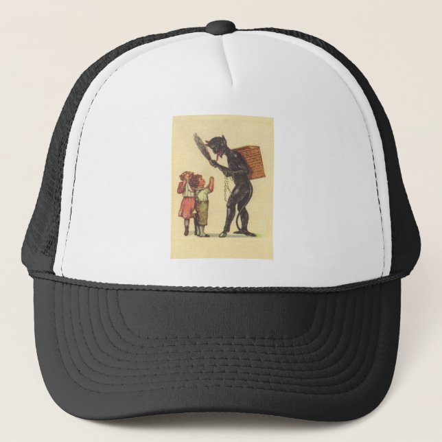 Boné Implorando com Krampus (Frente)