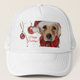 Boné Impressão em tela do Labrador Retriever