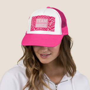 Boné Impressão Zebra Rosa