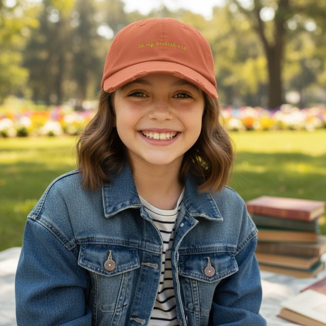 Boné In My Bookish Era in Burnt Orange (Criador carregado)