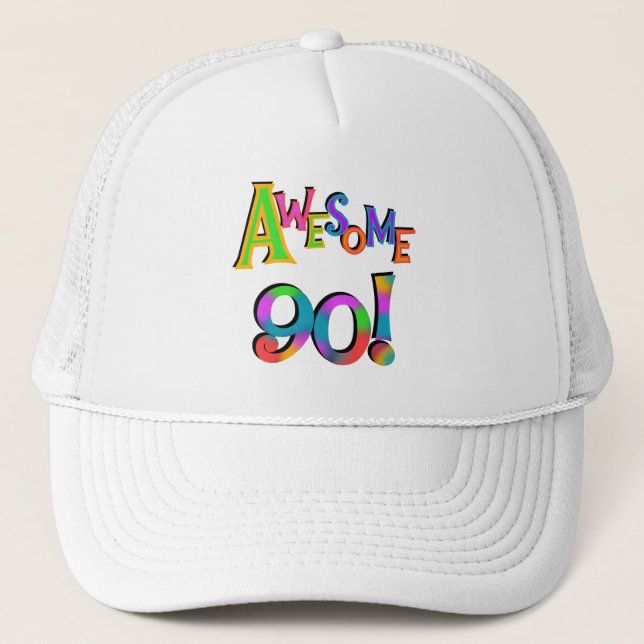 Boné Incrível 90 t-shirts e presentes (Frente)