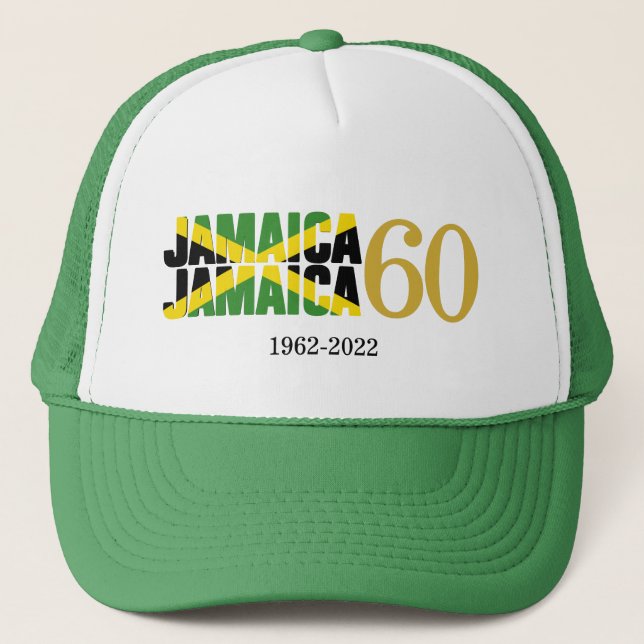 Boné Independência do 60.º aniversário da JAMAICA (Frente)