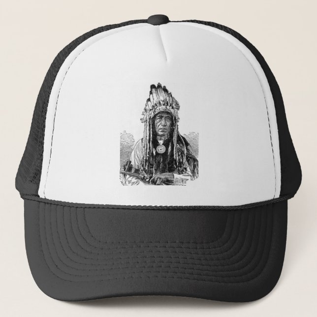 Boné Índio americano (Frente)