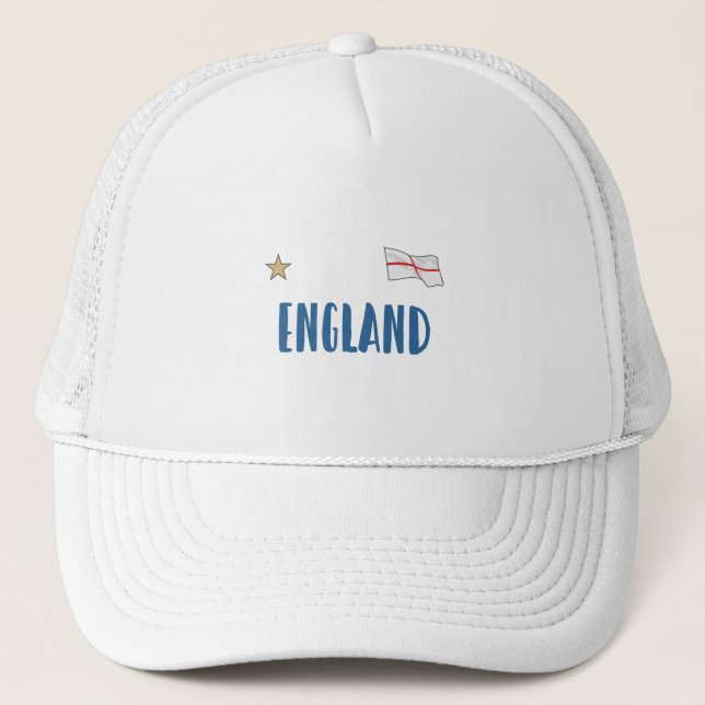 Boné Inglaterra Fan Shirt English Flag (Frente)