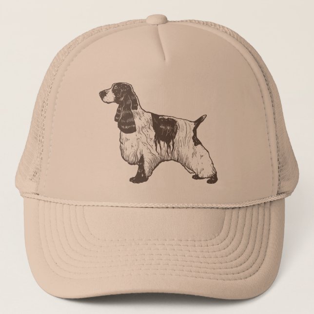 Boné Inglês cocker spaniel (Frente)