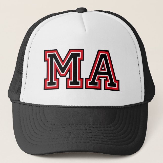 Boné Iniciais monogramas "MÃE" (Frente)